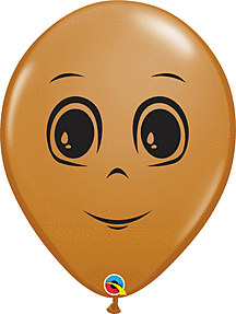 16" Qualatex Masculine Face Latex - Mocha