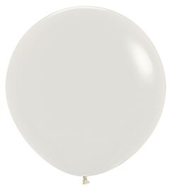 24" Sempertex Pastel Dusk Cream Latex