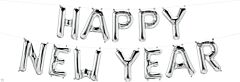 16" Northstar Happy New Year Silver Kit