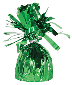 175 Gram Fringed Foil Weight - Green