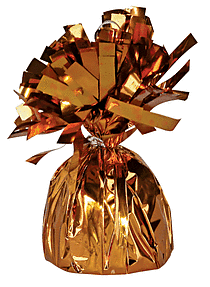 175 Gram Fringed Foil Weight - Orange