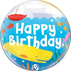 22" Bubble Birthday Maritime Fun