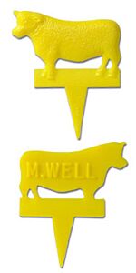 1.75" Steer Steak Marker Med Well