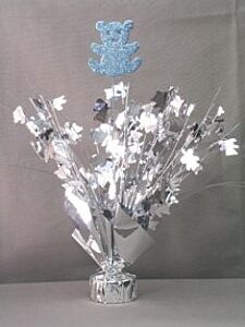 14" Teddy Blue Centerpiece Wght