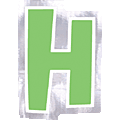 Personalize It Letter "H