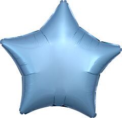 19" Metallic Pastel Blue Star