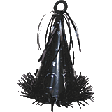 170 Gram Party Hat Weights - Black
