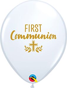 11" First Communion Cross Latex