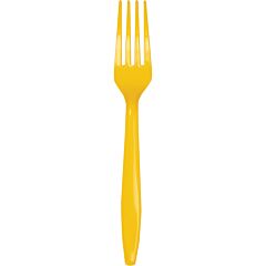 24Ct Fork - School Bus Yellow