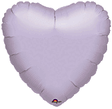 17" Pastel Lilac Heart