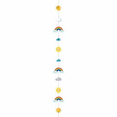 6' Balloon Fun Strings - Sun, Rainbow & Cloud