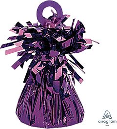 150 G Fringed Foil Wgt - Purple