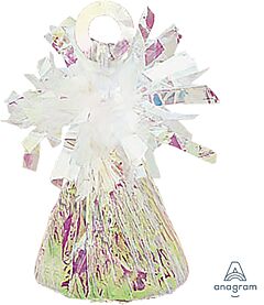 150 G Fringed Foil Wgt - Iridescent