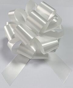 5" Pull Bow - White