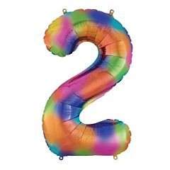 34" Number 2 - Rainbow