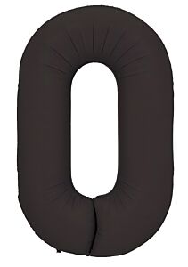 34" Number 0 - Matte Black