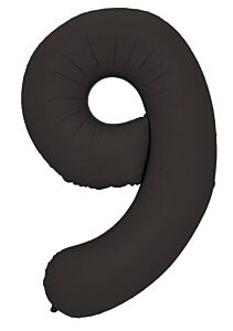 34" Number 9 - Matte Black