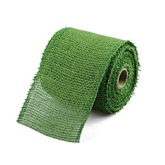 4" x 10yd Jute Burlap Ribbon - Green