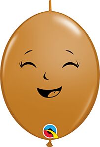 6" Qlink Happy and Sad Face Latex