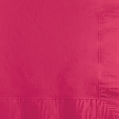 2Ply Bev Napkin - Hot Magenta