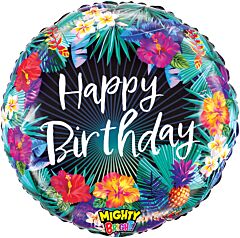 21" Mighty Tropical Flower Birthday
