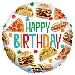 21" Mighty Food Birthday