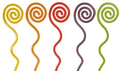 12" Fall Coil Cardholder