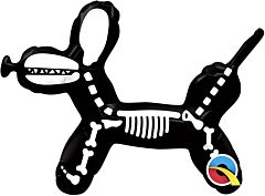 14" Balloon Dog Skeleton