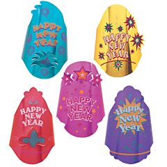 New Year Foil Printed Hat Assortment