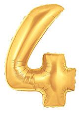 34" Megaloon Gold Number 4