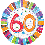 18" Radiant Birthday 60