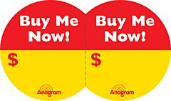 4.5 X 2.6" Buy Me Now Sticker