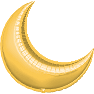 26" Gold Crescent