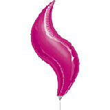 19" Fuchsia Curve