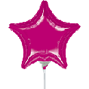 9" Fuchsia Star