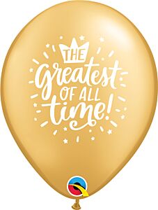 11" Greatest of all Time Latex