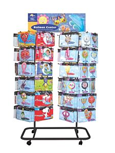 120 Peg Floor Spinner Black