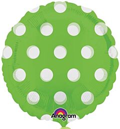 18" Magicolor Dots Lime