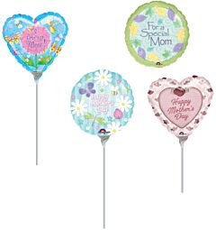 4" Moms Day Air Filled Assortment 24 ct