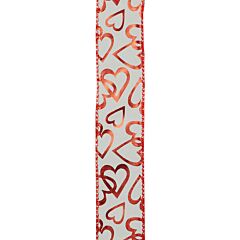 50yd No9 Anabelle Red Ribbon