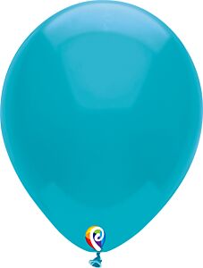 12" Funsational Turquoise Latex 50ct