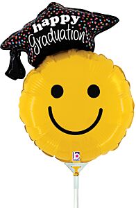 14" Graduation Smiley