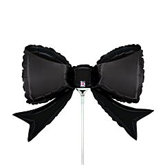 14" Mini Black Bow