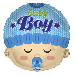 18" Baby Boy Head Shape
