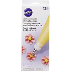 16" Disposable Bag 12Ct