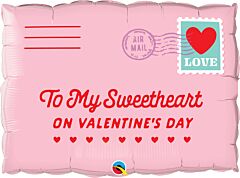 30" Address to Sweetheart