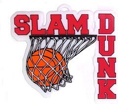 Slam Dunk Charm - Red
