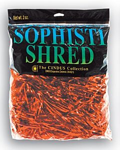 2oz Foil Shred - Orange