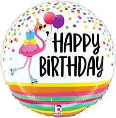 9" Flamingo Birthday Party