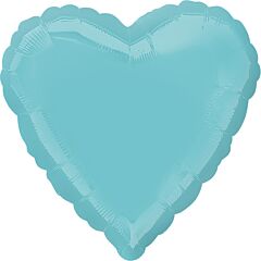 18" Robins Egg Blue Heart